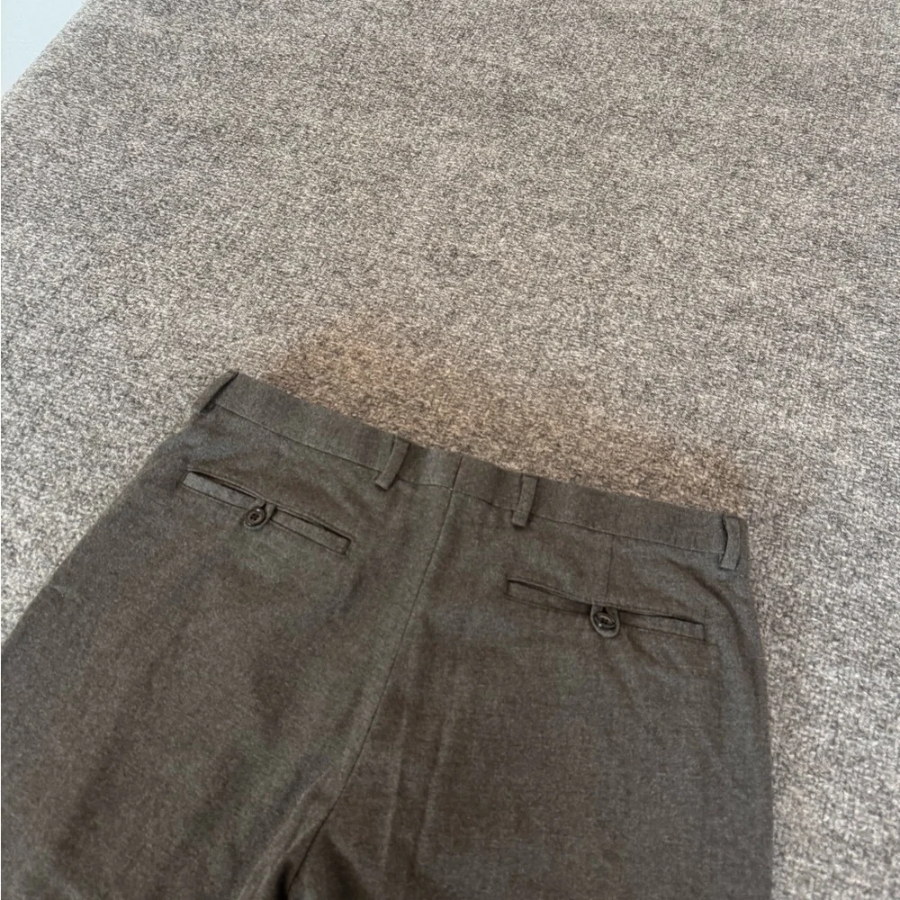 Banana Republic Pants Men 33X30 Charcoal Straight Dress Business Career Stretch